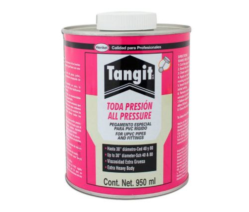 [PEG08] PEGAMENTO PVC 1/4 DE GALON (950ML) TANGIT
